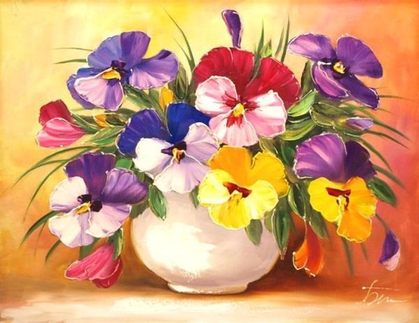 Бузин. Анютины глазки