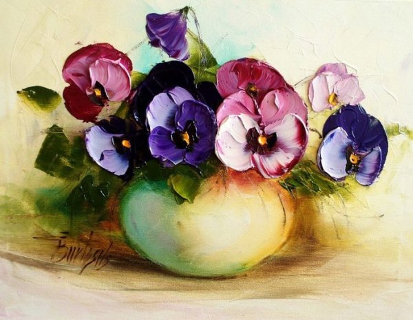 Элизабет Флойд. Анютины глазки