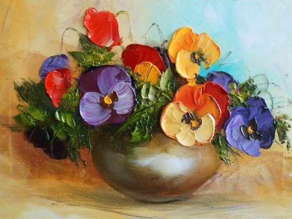 Питер Вагеманс Анютины глазки