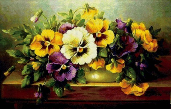 Елена Вавилина Анютины глазки