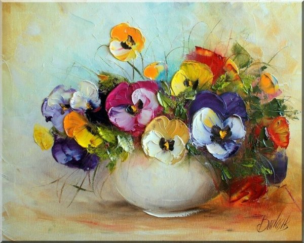 Купецио Анютины глазки