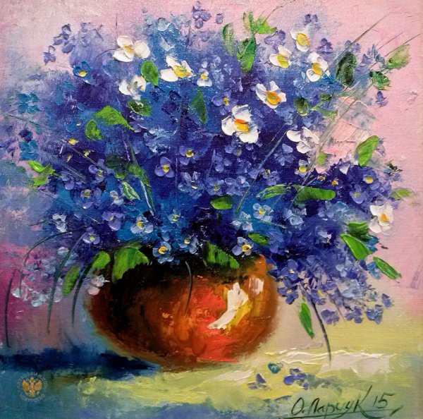 Живопись Дарчук Ольга цветы