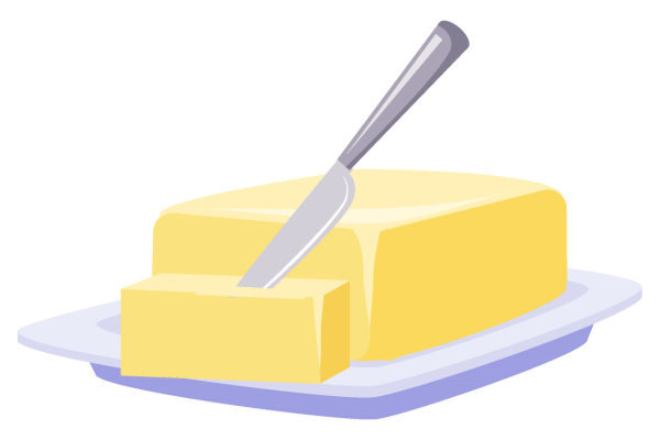 Граф рисунок сливоч масло