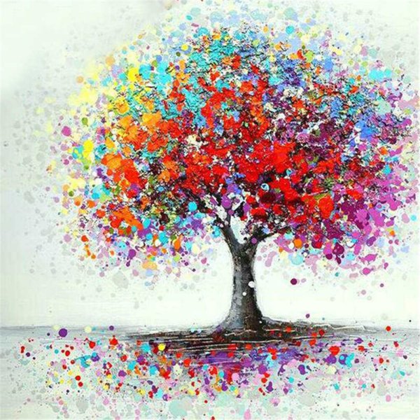 Разноцветное дерево