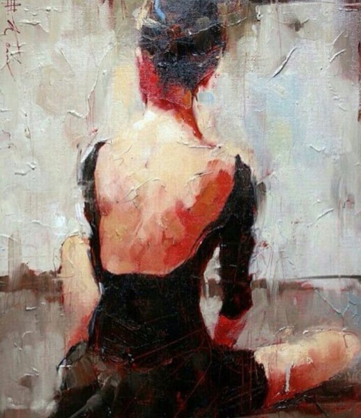 Художник-Импрессионист. Andre Kohn ню