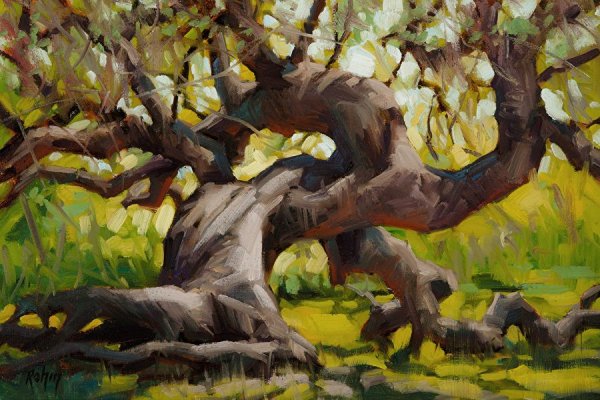 Изображение деревьев в живописи