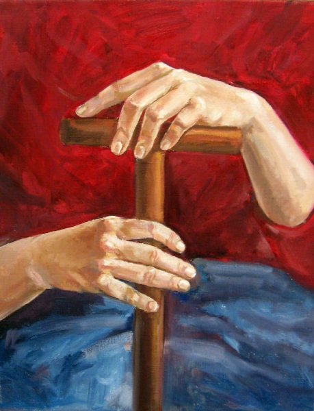 Руки живопись