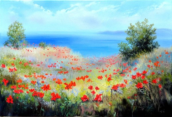 Ольга Базанова Маковое поле