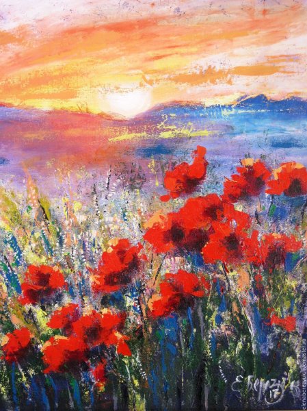 Эрин Хэнсон Маковое поле