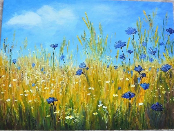 Костанди поле Васильков картины