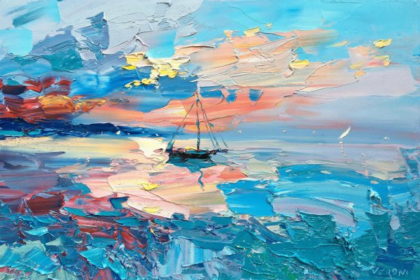 Живопись мастихином Валерий Федорчук