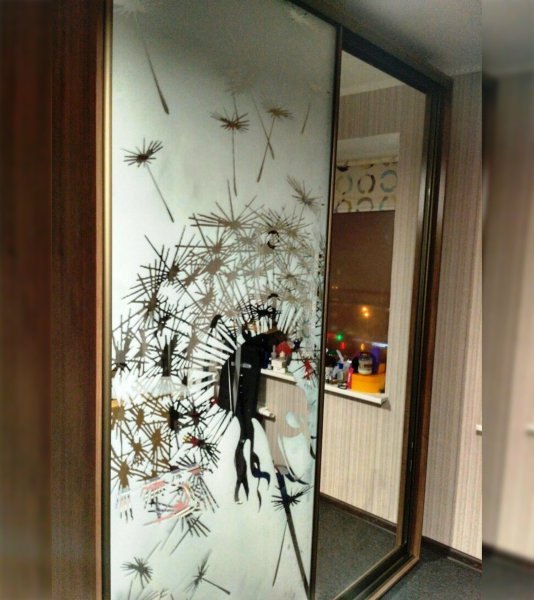 Цветы акрилом на бумаге