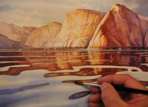 Акварель для начинающих