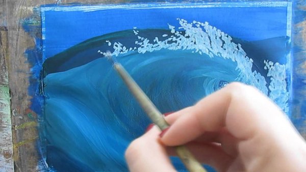 Уроки рисования акриловыми красками для начинающих