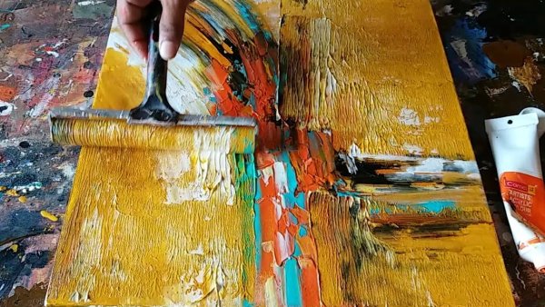 Мастихин и краски