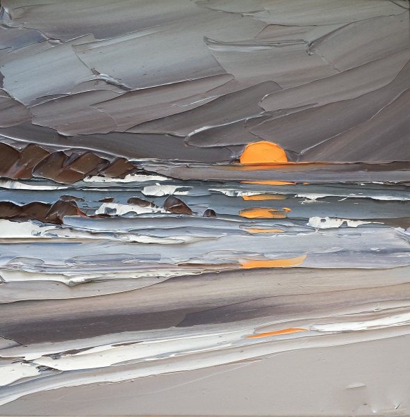 Мастихин пейзаж Мэтью Сноуден