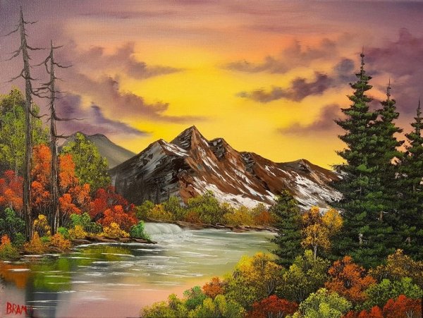 Американский художник Боб Росс