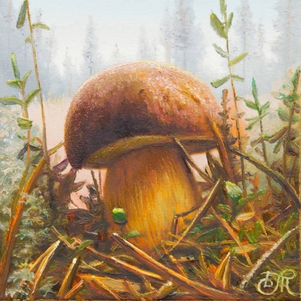 Грибы в живописи