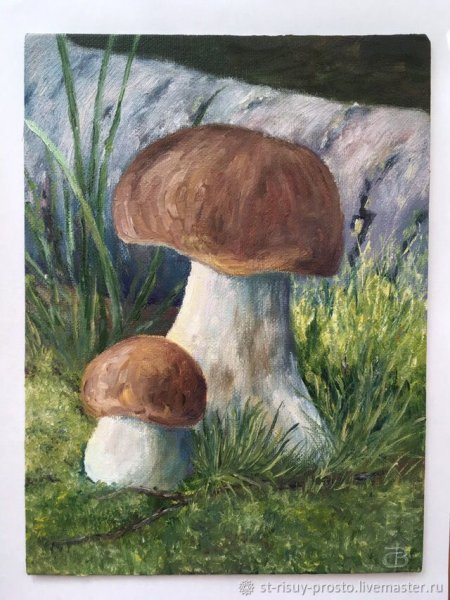 Грибы в живописи художников