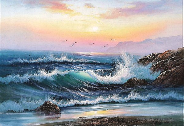 Картина море