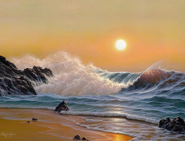 Сергей Стоев морской пейзаж