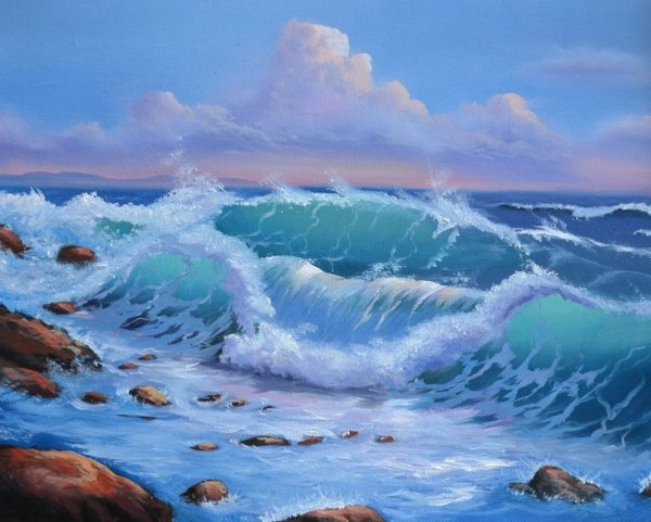 Сахаров море маслом