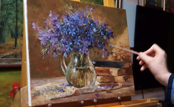 Олег Буйко Вечерний букет картина