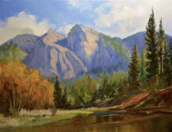 Кастеев горный пейзаж