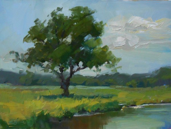 Гуашевая живопись пейзажи