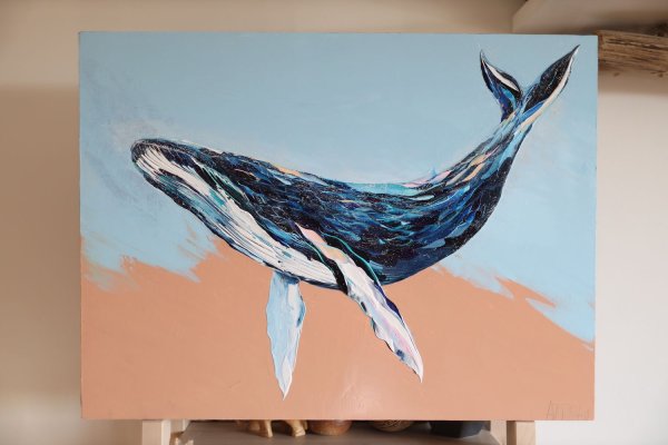 Кит живопись