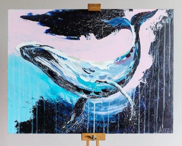 Правополушарное рисование кит