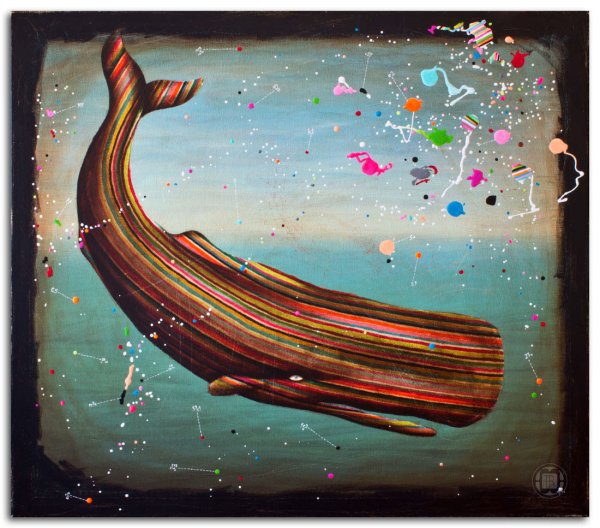 Кит живопись