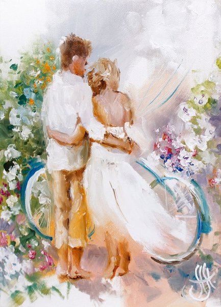 Аннет Логинова картины влюбленные