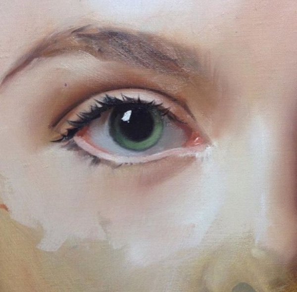 Глаз маслом