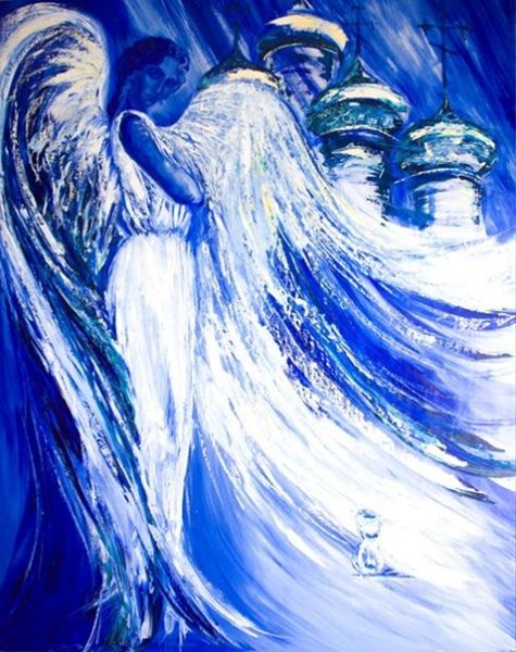 Акрил ангел хранитель