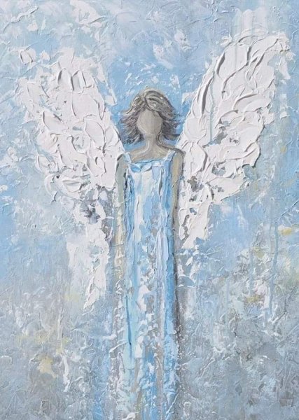 Christine Krainock картины ангелы