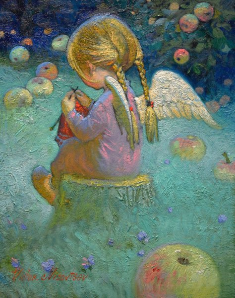 Художник Виктор Низовцев ангел