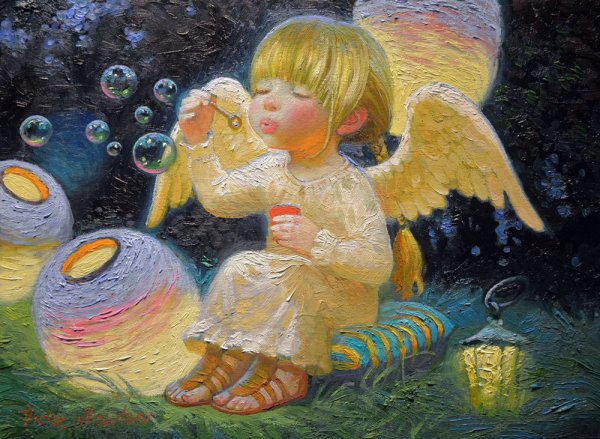 Художник Виктор Низовцев ангел