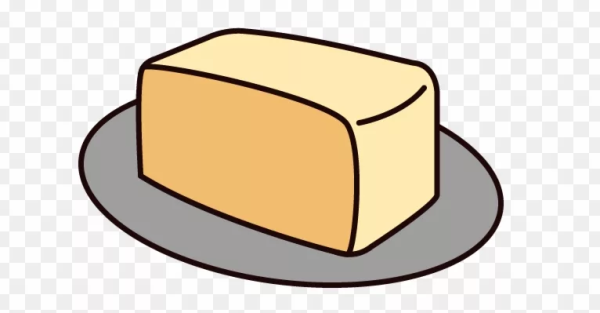 Нарисовать масло сливочное