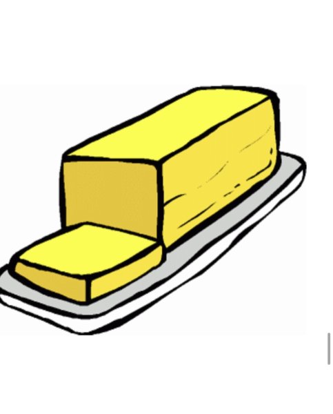 Масло сливочное рисунок