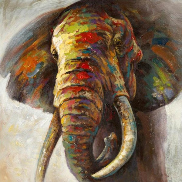Слоны живопись