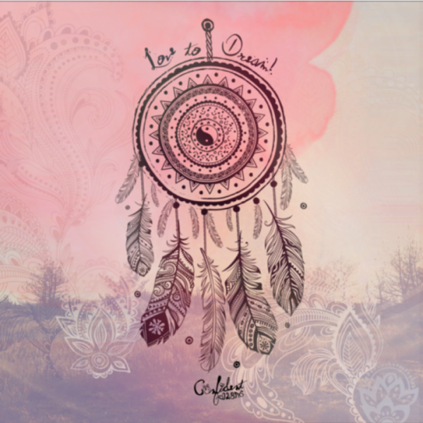 Ловец снов акрилом