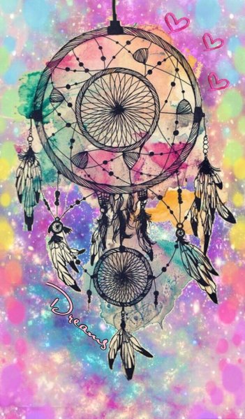 Ловец снов акварель