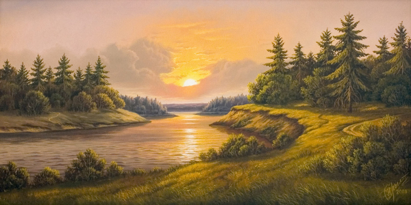 Пейзаж иллюстрация