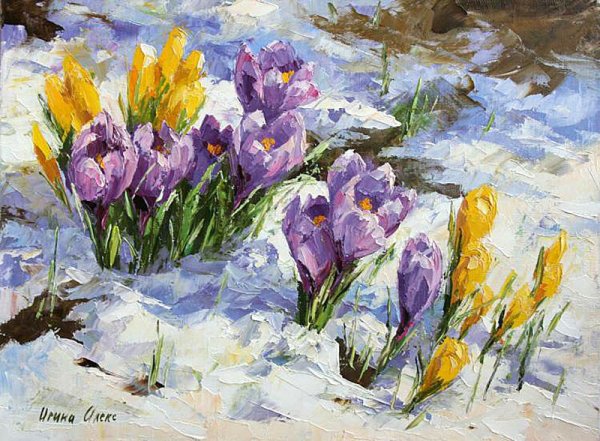 Подснежники Импрессионисты