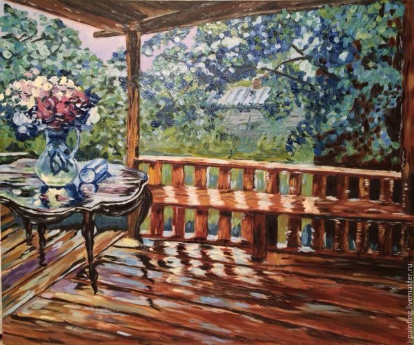 Александр Михайлович Герасимов после дождя