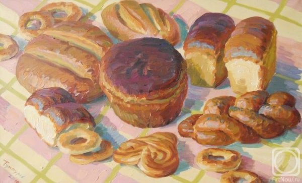 Этюды хлебобулочных изделий