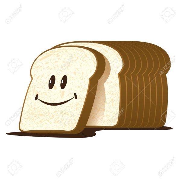 Батон мультяшный