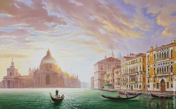 Гранд канал Венеция картина