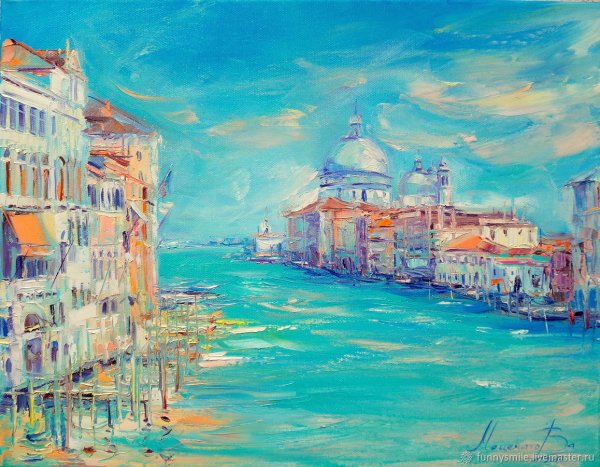 Морской пейзаж Венеция
